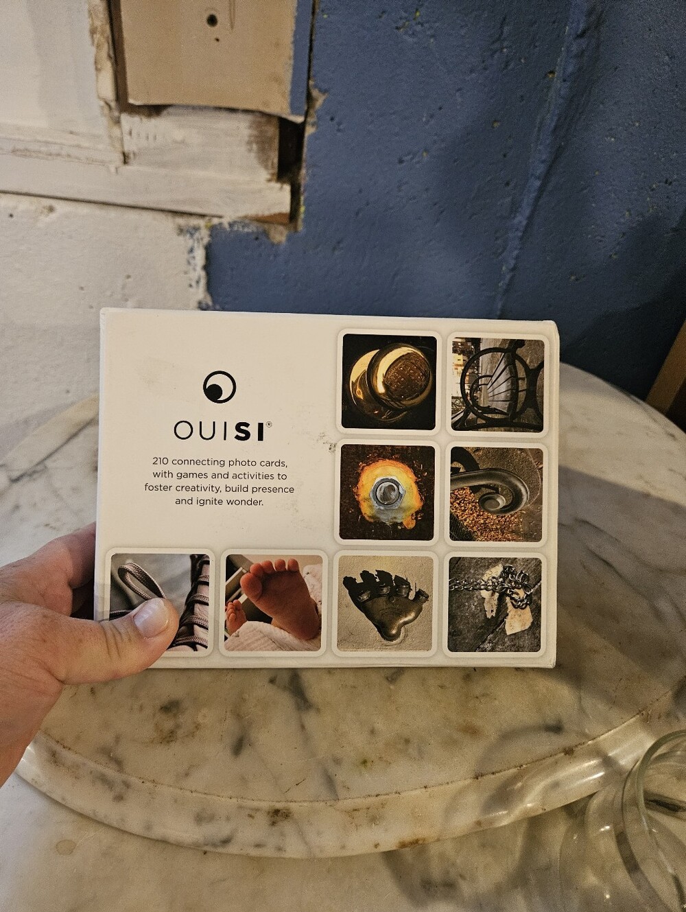 OuiSi game 210 connecting photocards activities art cards 2024 COMPLETE